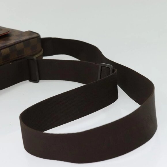 LOUIS VUITTON Damier Ebene Olaf PM Shoulder Bag N41442 LV Auth 137745 - Picture 8 of 16